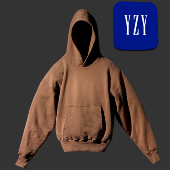 Yzy X Gap Hoodie Brown small adult